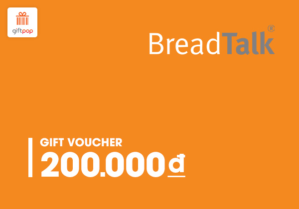 Phiếu quà tặng BreadTalk 200K