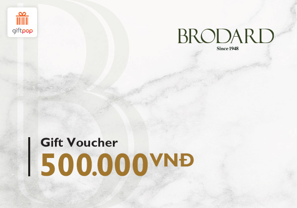 Phiếu quà tặng Brodard 500k