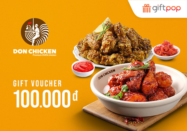 Voucher Don Chicken 100.000đ