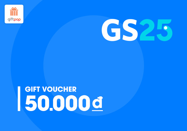 Phiếu quà tặng GS25 50k