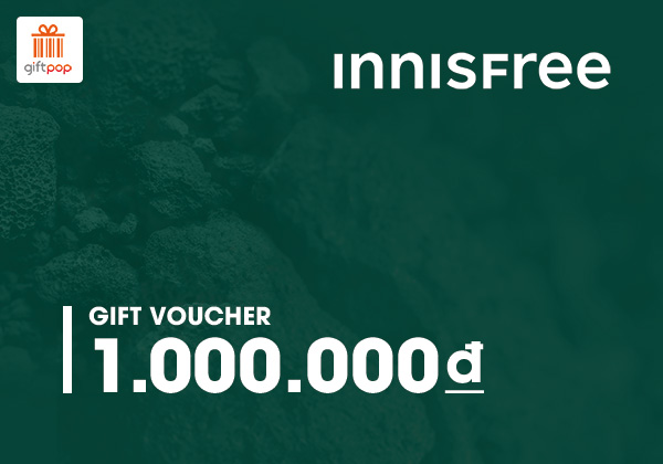 Phiếu quà tặng Innisfree 1000k