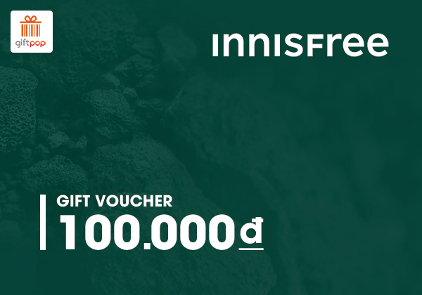 Phiếu quà tặng Innisfree 100k