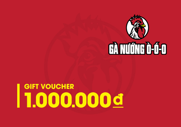 [Hồ Chí Minh] Phiếu quà tặng Gà Nướng Ò Ó O 1000K